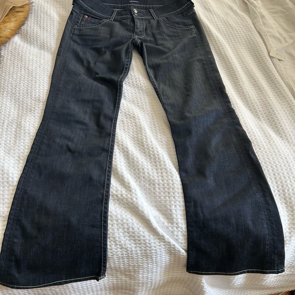 Hudson Women's Dark Blue Jeans Size 28